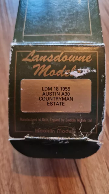 Lansdowne Models 1:43 LDM. 18 1955 Austin A30 Countryman Estate Grey 2