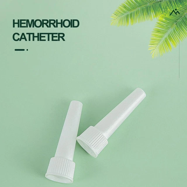 1-100PCS Hemorrhoid Applicator Tube Head of Cream Filling Device L4B5