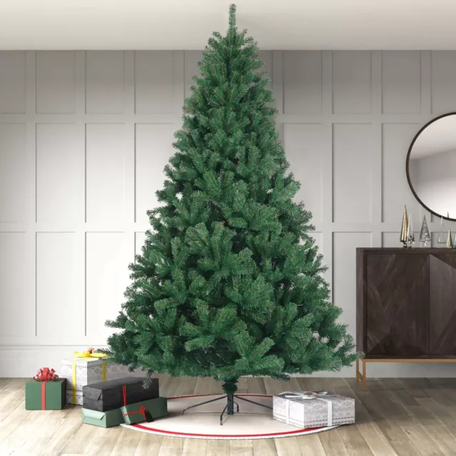 BTMWAY Christmas Trees, 7.5FT Artificial Christmas Tree with Lush 1400 Tips, Chr