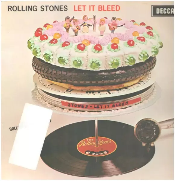 LP The Rolling Stones Let It Bleed ROYAL SOUND STEREO CROWN LABEL NEAR MINT