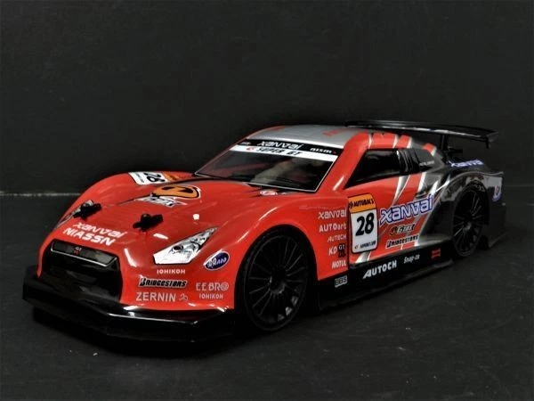 2.4GHZ 1/14 SCALE Drift RC Car R35 GTR Type Black/Red [Pre-painted £122 ...