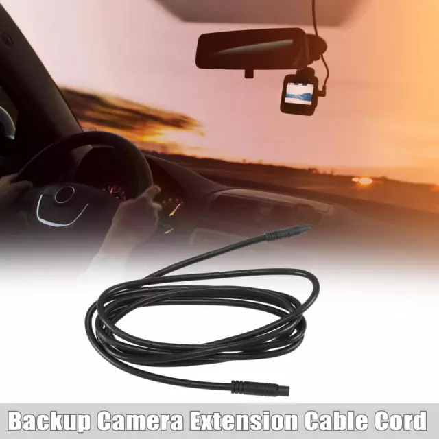 8 Pin 6.5ft 2m Backup Camera Extension Cable Dash Camera Cord Wires for Car