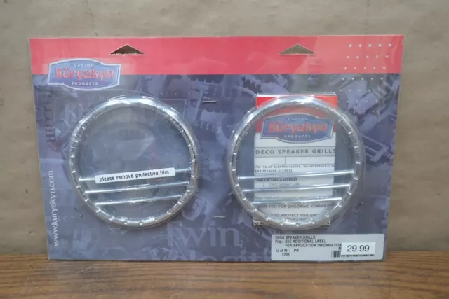 96-13 Harley Davidson Electra Street Glide Kuryakyn 3793 Speaker Grills