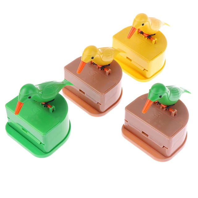 Toothpick Holder Dispenser Bird Table Decoration Toothpick Box Bw