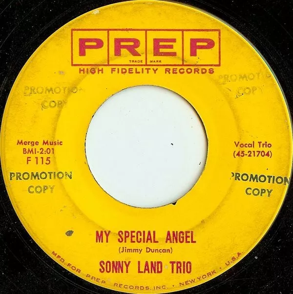 Sonny Land Trio - My Special Angel (7", Single)