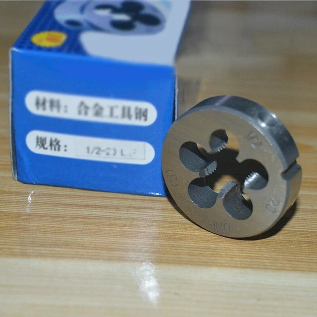 LYXDWRC 1 Pièce M2-M30 Acier Allié Rond Métrique Filetage à