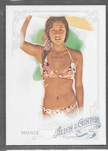 2015 Topps Allen & Ginter's #93 KELIA MONIZ Rookie RC - Surfer - NM/Mint