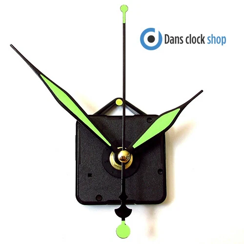 Mouvement Horloge Quartz Noir Avec Aiguilles - Remplacement Silencieux - Pour DIY Horloge