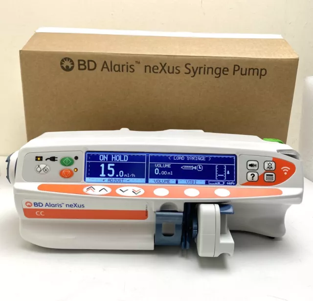 NEW ALARIS CC NEXUS Wi-Fi SYRINGE PUMP DOM 2021 CAREFUSION