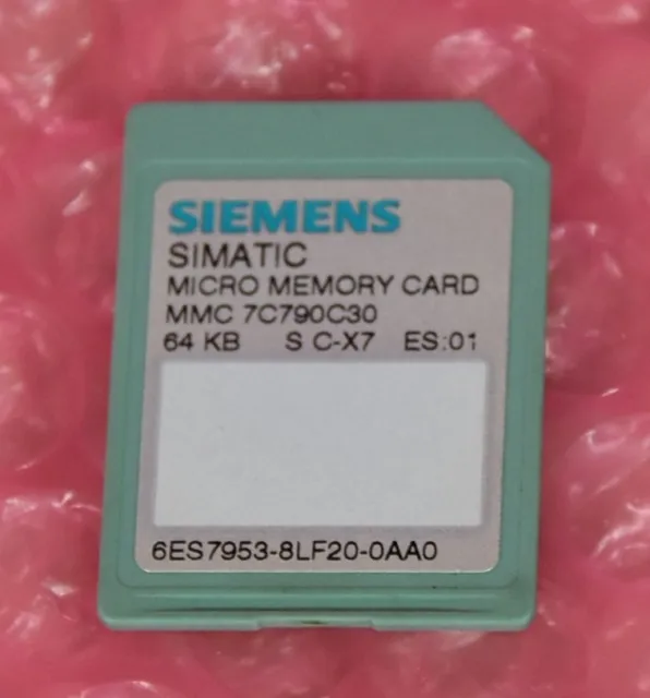 Siemens Simatic / 6ES7 953-8LF20-0AA0 / S7 Micro Memory Card 64 KByte