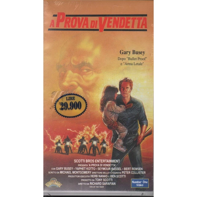 IN PROVA BY Vendetta VHS Richard C.Sarafian Univideo CN53702 Sealed £