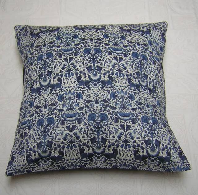 Liberty of London Fabric Cushion Covers  'Lodden' Navy