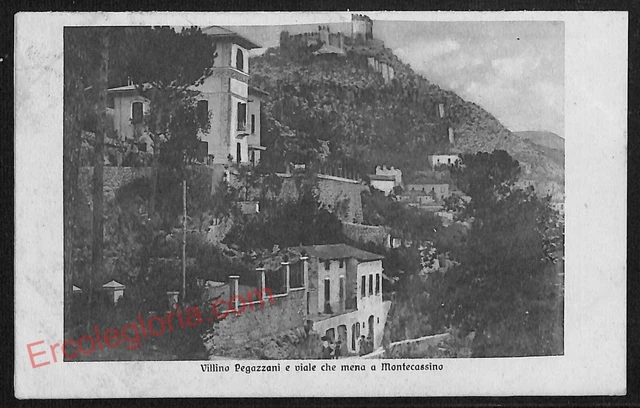 ag0716 - CARTOLINA D'EPOCA - Frosinone Provincia - Montecassino