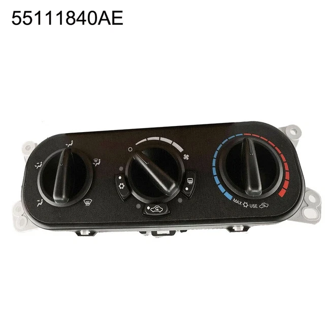 Riscaldatore 1 * A/C nero per Jeep per interruttori Wrangler nuovissimo durevole alta qualità