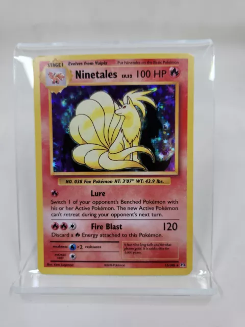 Ninetales - 2016 Pokémon XY Evolutions Reverse Holo #15/108 - LP L0210