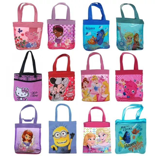 Disney & Kids Character School Shopping Shopper Tote Bag Brand New Gift