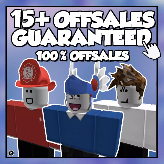 ROBLOX OG 2006-2015 1-10+ OFFSALES/LIMITEDS