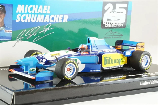 MINICHAMPS 1/2 SCALE 251 950001 - Benetton B195 Steering Wheel M.Schumacher EUR 187,99 - FR