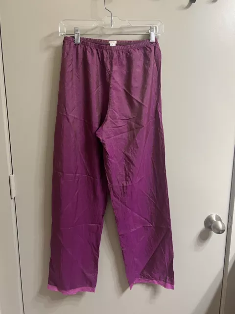 Dosa Silk Pink Pants Sz 2 (item B12.2)