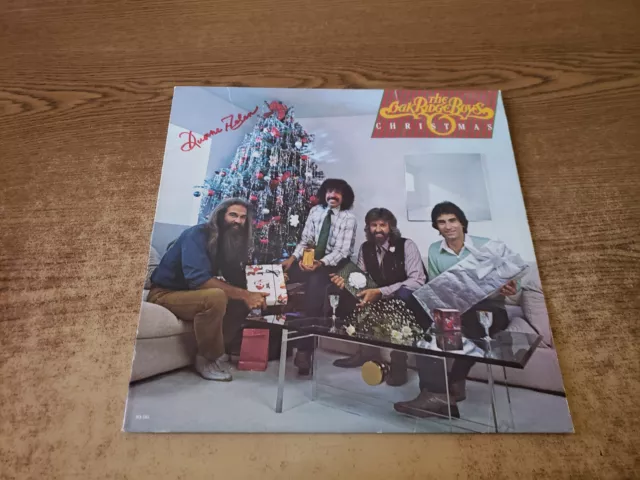 DUANE ALLEN SIGNED/VALIDATED 1980s EXCELLENT Oak Ridge Boys Christmas 5365 LP33