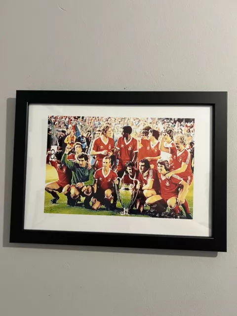 Nottingham Forest 1980 European Cup Winners - Framed A4 Picture