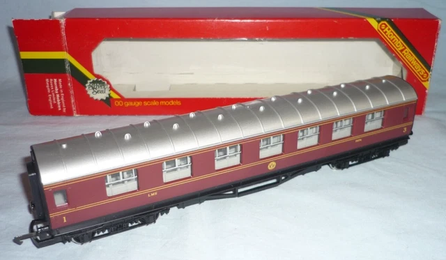 HORNBY OO GAUGE Lms Stanier Composite Coach 3934 R433 Boxed £13.99 ...