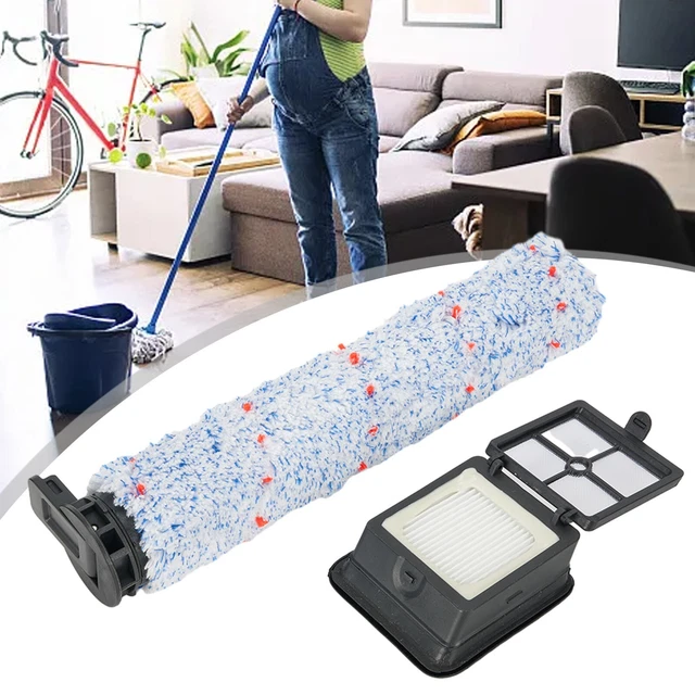 Nettoyage sans allergène avec brosse à rouleaux en microfibre pour AlfaBot T30