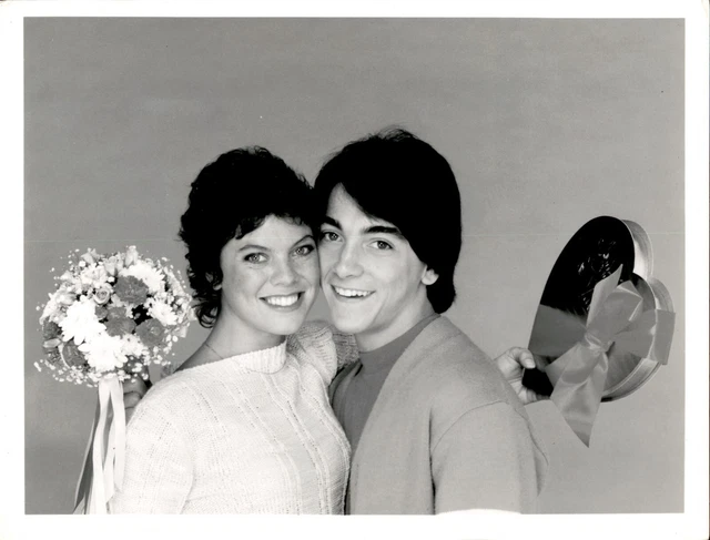 BR44 Rare Original Photo SCOTT BAIO ERIN MORAN Joanie Loves Chachi Young Actors