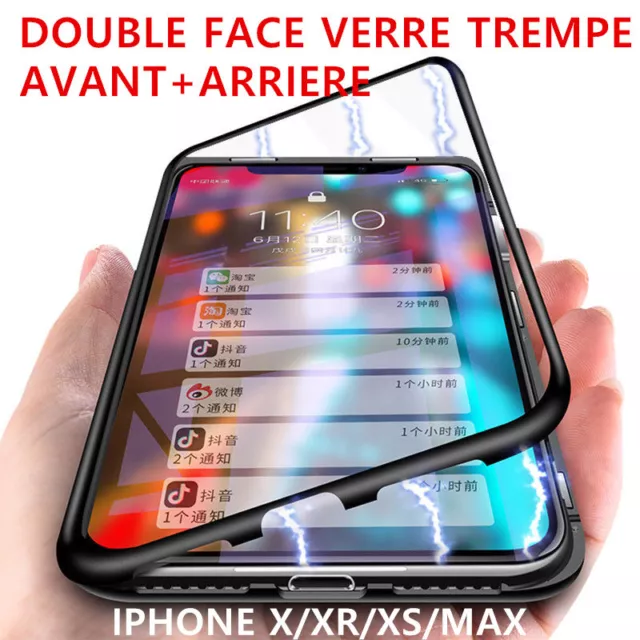 COQUE pour iPhone 14 13 PRO MAX/11/12/8/7/6/S/X/XR + VERRE TREMPE  PROTECTION