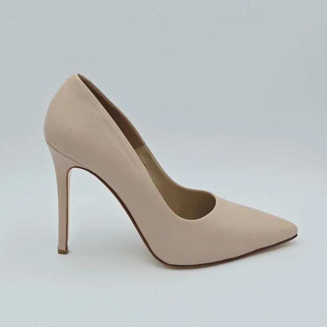 CHAUSSURES ESCARPINS EN cuir beige Hasley modèle Nell