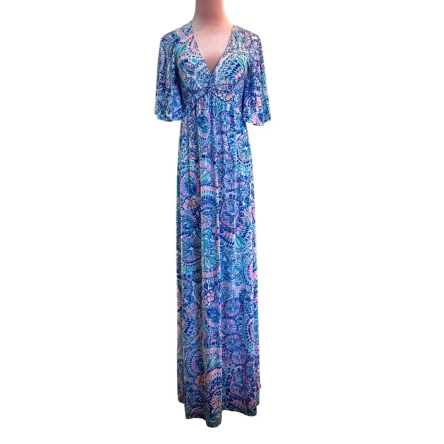 LILLY PULITZER NWT Jemma Crop Top & Maxi Wrap Skirt Set Sweet Pea $258  $150.00 - PicClick