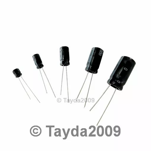 5 x 470uF 35V 105C Radial Electrolytic Capacitor 10x15