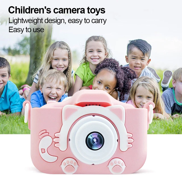 Cute Digital Camera 1080P Video Record Camera with Silicone Cover Gifts for Kids 3