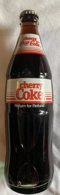 Cherry Coke Coca Cola 16.9 oz Bottled In Akron Ohio Mint Rare