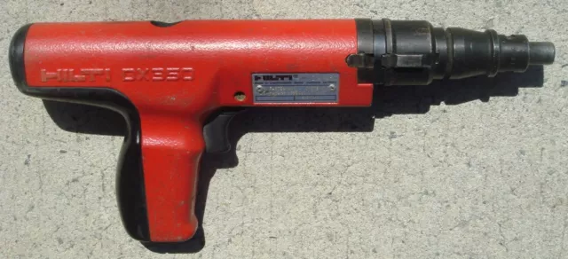 Hilti Dx350 Power Actuated Nail Gun Fastening Drive Tool