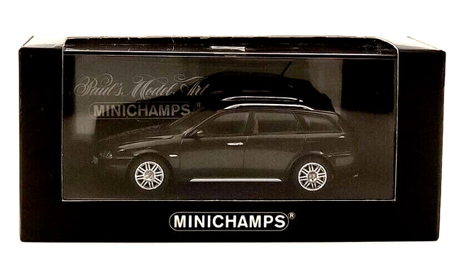 Minichamps 1/43 – Alfa Romeo 156 Crosswagon 2004 – Vert Métal – Edition Limitée 1814 Ex