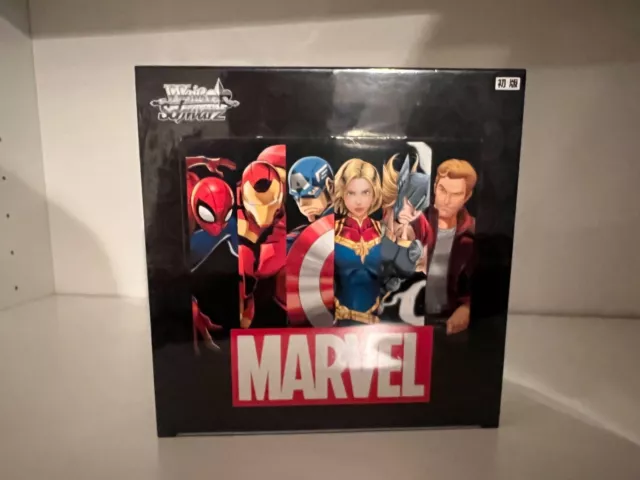 Marvel Weiss Schwarz Display l Japanisch l NEU l OVP