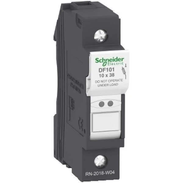 4X SCHNEIDER ELECTRIC - DF101 - Fuse carrier - New