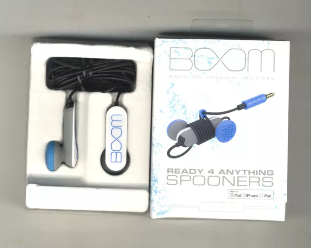 POLK AUDIO SPOONERS -BOOM -AURICULARES CON MICROFONO - iPod - iPhone LIQUIDACION