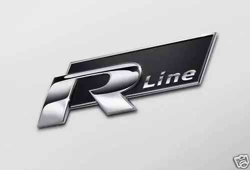 ORIGINAL VW R-LINE emblème / lettrage / logo NEUF EUR 35,20 - PicClick FR