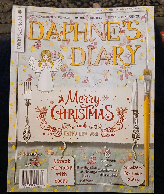 DAPHNE'S DIARY MAGAZINE 2020 ISSUE 7 special Christmas themed