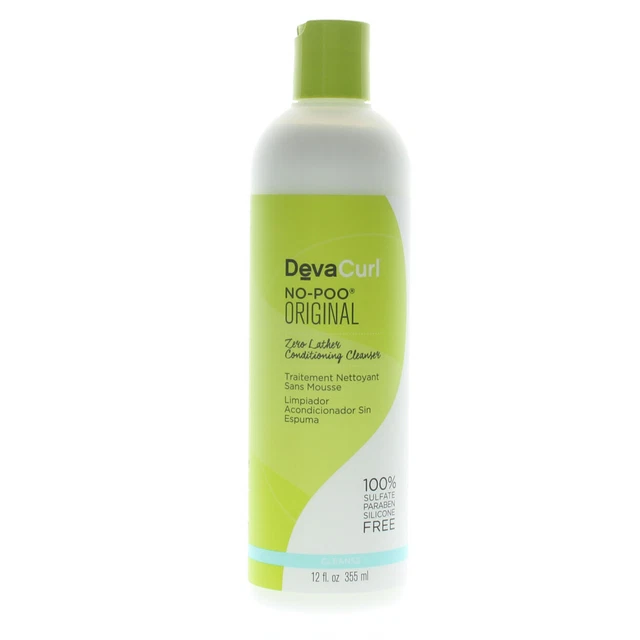 Devacurl No Poo Original Zero Lather Conditioning Cleanser 12.0Oz