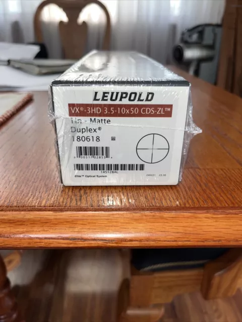 Leupold VX-3HD 3.5-10X50 CDS-ZL Duplex Rifle Scope Free Shipping…