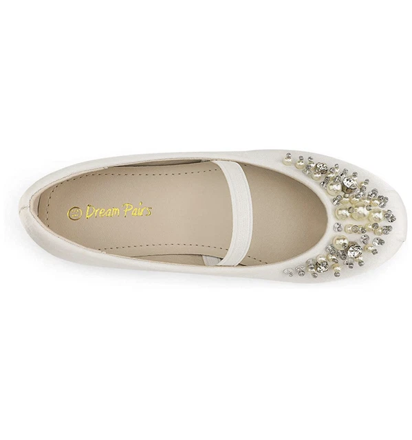Chaussures Mary Jane Filles DREAM PAIRS - Ballerines à Boucle Avec Breloque Lune | Pour école Ou Communion