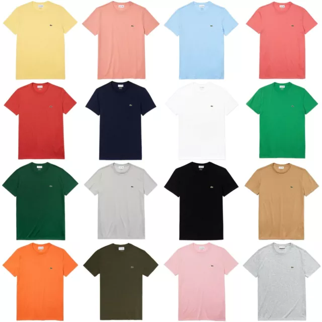 Lacoste T-Shirt - Lacoste TH6709 Pima Cotton Tee - Various Colours  - BNWT