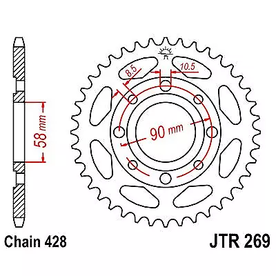 22979 - kompatibel mit DAELIM VC 125 125 1996-1997 RING, GETRIEBE, HECK