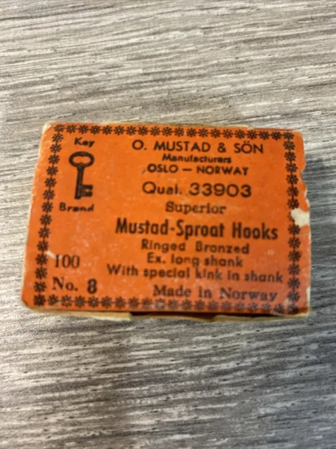 MUSTAD 33903 KINKED Hooks $13.00 - PicClick