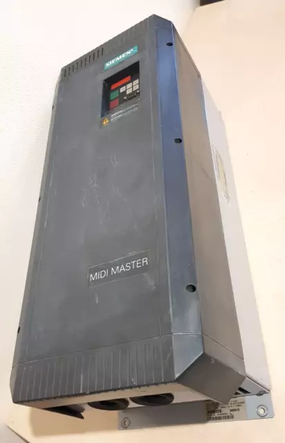 SIEMENS MIDI MASTER 6SE3125-5DJ40 frequency converters.  #64
