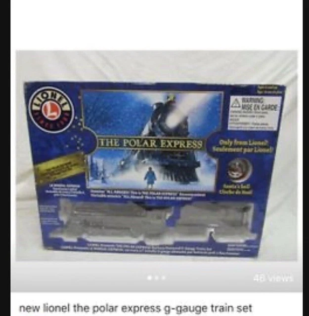 NEW LIONEL THE polar express qgauge train set 23.06 PicClick