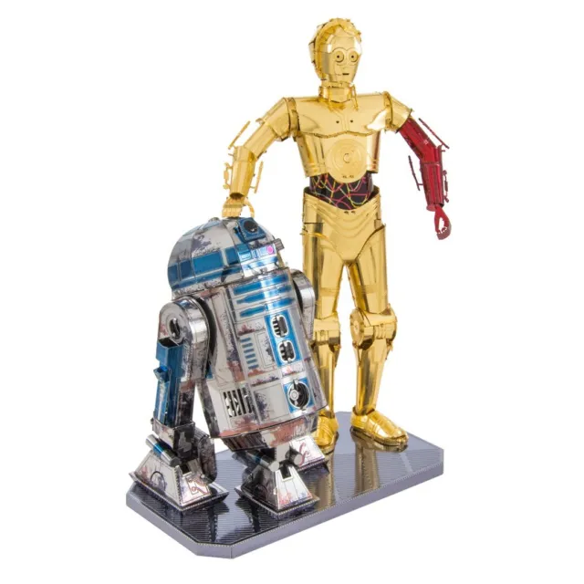 Metal Earth: Star Wars Set C-3PO + R2-D2 Box Vers.